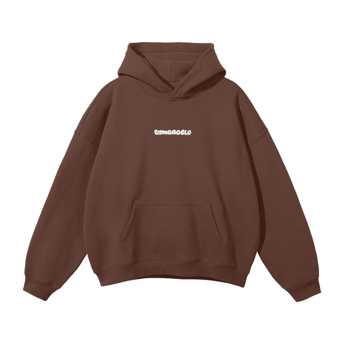 Gymbro Basic Hoodie Dark Brown__Coffee__Gymbro Clothing