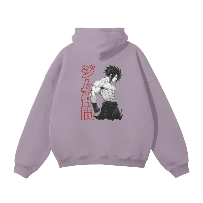 Gymbro Sasuke Pumpcover Hoodie__Purple__Gymbro Clothing