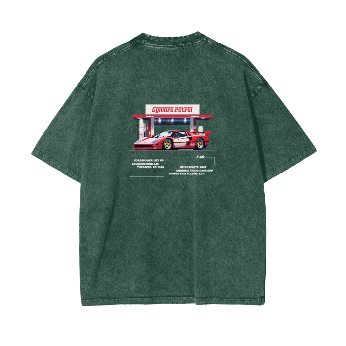 Gymbro F40 Pumpcover Shirt__Green__Gymbro Clothing