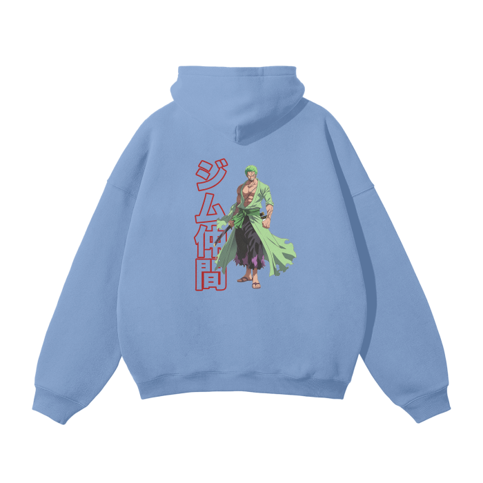 Gymbro Zorro Pumpcover Hoodie__Baby Blue__Gymbro Clothing