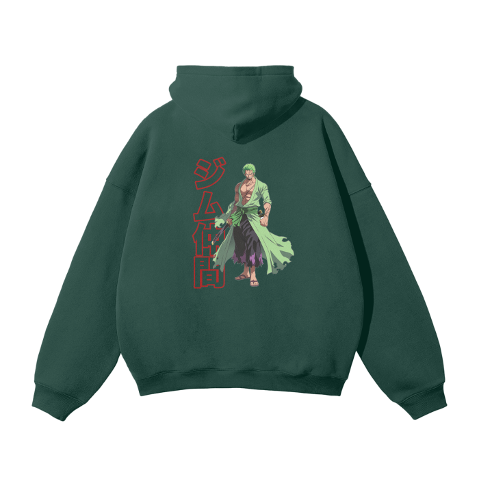 Gymbro Zorro Pumpcover Hoodie__Green__Gymbro Clothing