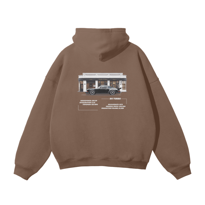 Gymbro 911 Pumpcover Hoodie__Light Brown__Gymbro Clothing