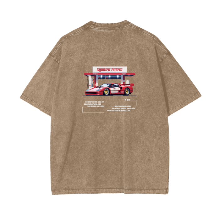 Gymbro F40 Pumpcover Shirt__Light Brown__Gymbro Clothing