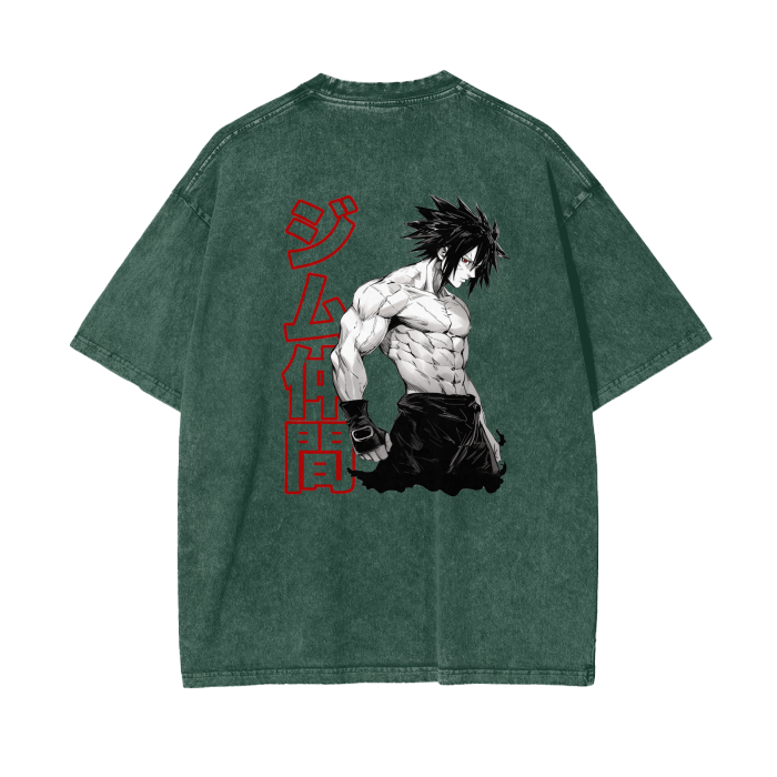 Gymbro Sasuke Pumpcover Shirt__Green__Gymbro Clothing