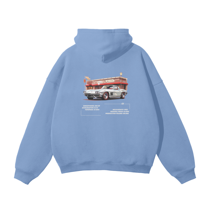 Gymbro C1 Pumpcover Hoodie__Baby Blue__Gymbro Clothing