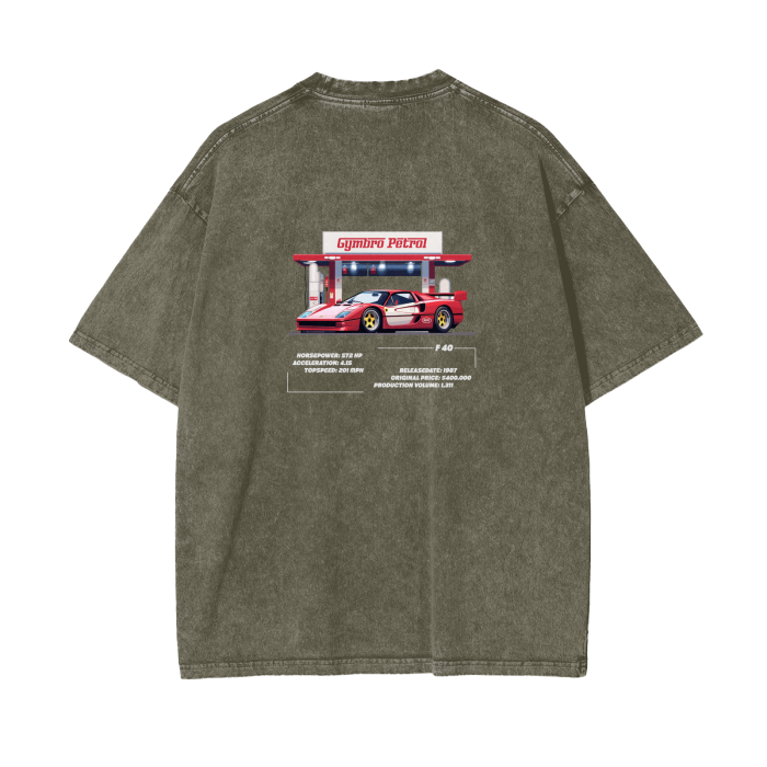 Gymbro F40 Pumpcover Shirt__Gray Green__Gymbro Clothing