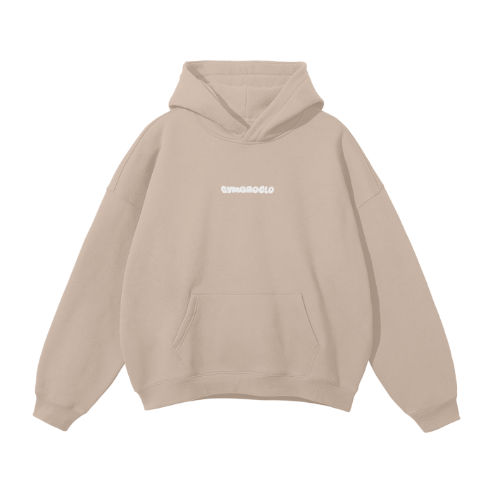 Gymbro Basic Hoodie Beige__Light Brown__Gymbro Clothing