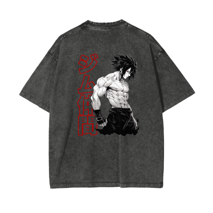 Gymbro Sasuke Pumpcover Shirt__Gray__Gymbro Clothing