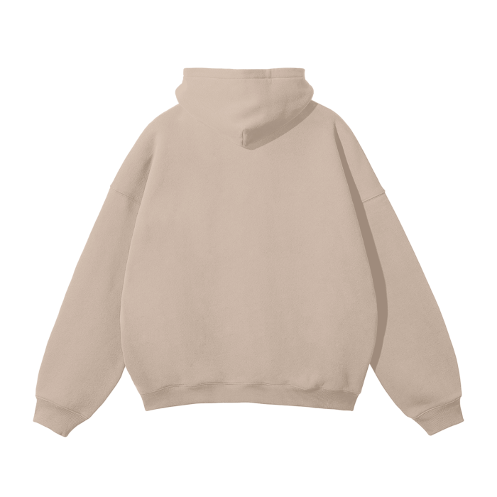 Gymbro Basic Hoodie Beige__Light Brown__Gymbro Clothing