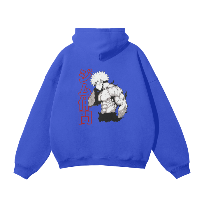 Gymbro Naruto Pumpcover Hoodie__Blue__Gymbro Clothing