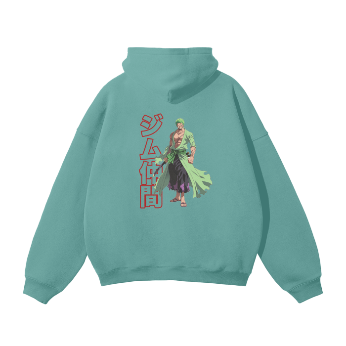 Gymbro Zorro Pumpcover Hoodie__Turquoise__Gymbro Clothing