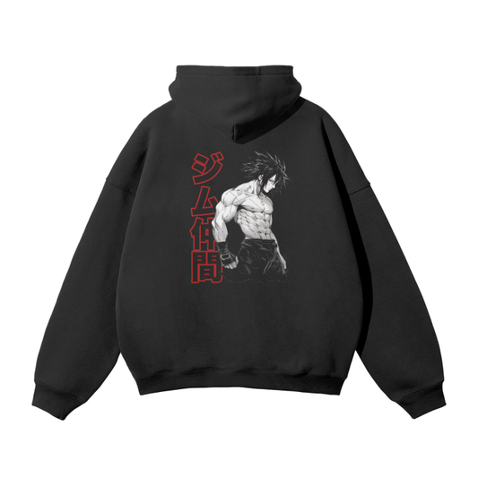 Gymbro Sasuke Pumpcover Hoodie__Black__Gymbro Clothing