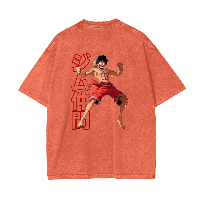 Gymbro Luffy Pumpcover Shirt__Orange__Gymbro Clothing