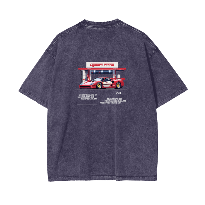 Gymbro F40 Pumpcover Shirt__Purple__Gymbro Clothing