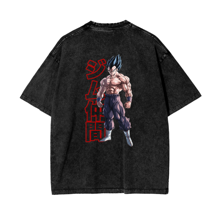 Gymbro Vegeta Pumpcover Shirt__Black__Gymbro Clothing