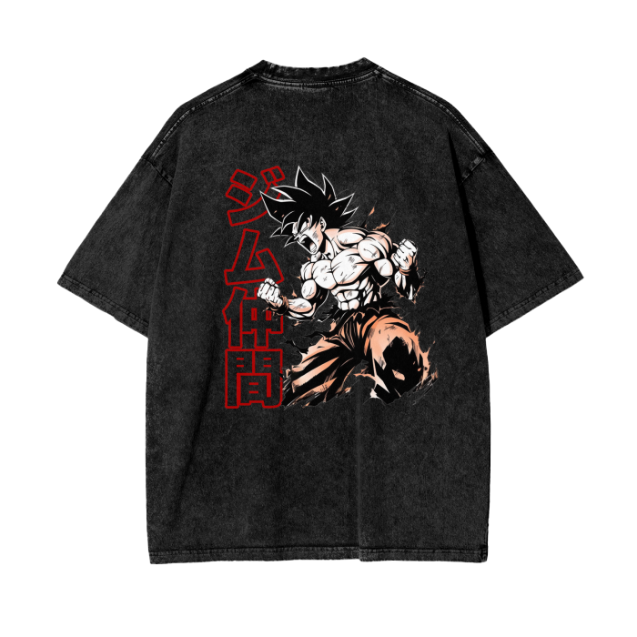 Gymbro Son Goku Pumpcover Shirt__Black__Gymbro Clothing