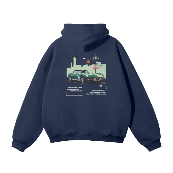 Gymbro C3 2.0 Pumpcover Hoodie__Navy Blue__Gymbro Clothing