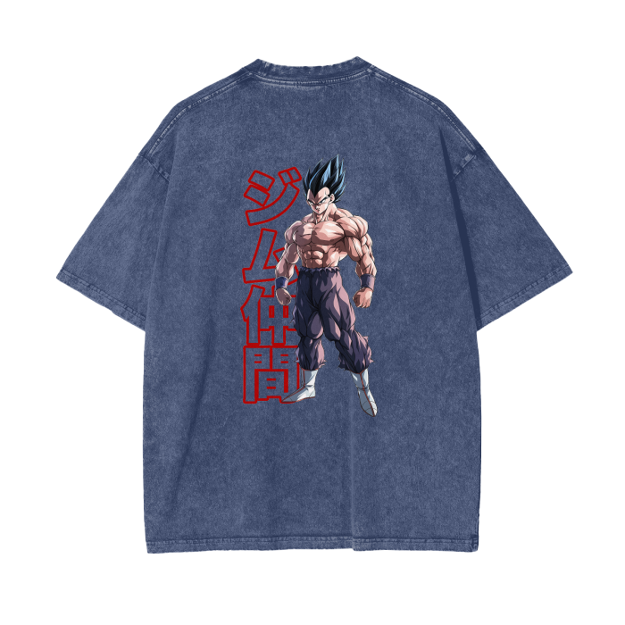 Gymbro Vegeta Pumpcover Shirt__Blue__Gymbro Clothing