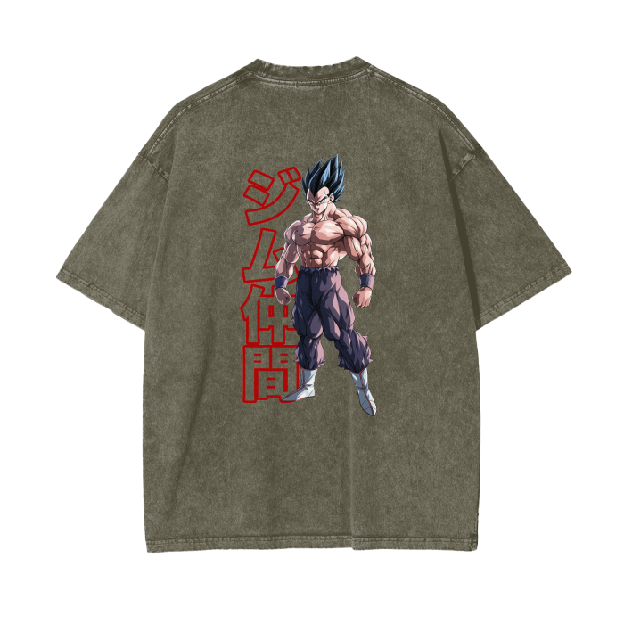 Gymbro Vegeta Pumpcover Shirt__Gray Green__Gymbro Clothing