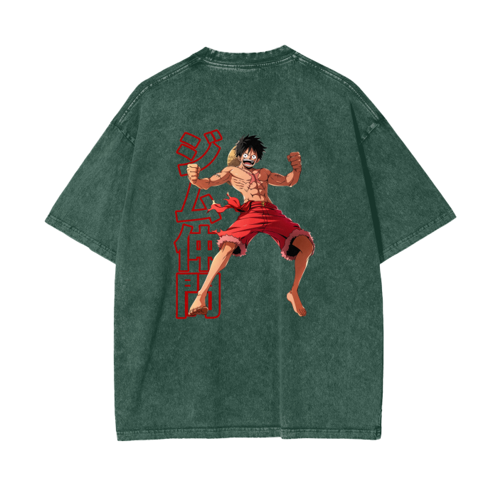 Gymbro Luffy Pumpcover Shirt__Green__Gymbro Clothing